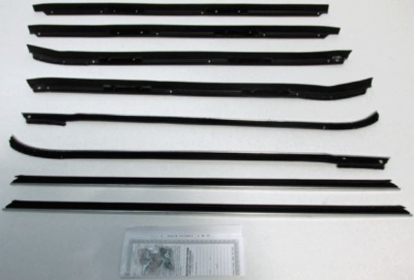 Picture of 1976 4 Door Hardtop Authentic Window Felts Whiskers Kit (8pcs)