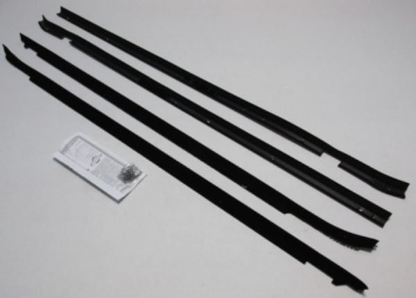 Picture of 1977-79 Cadillac Brougham Authentic Window Felts Whiskers Kit Doors Only (4pcs)