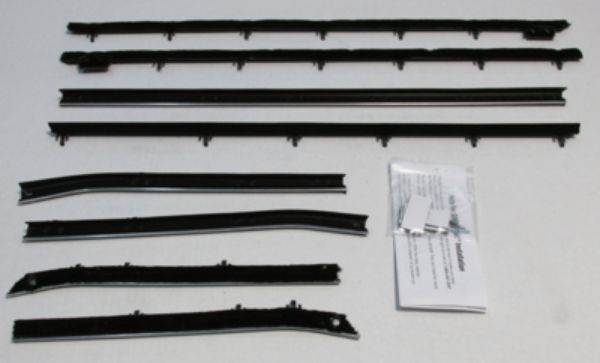 Picture of 1967 Camaro Convertible Authentic Window Felts Whiskers Kit (8pcs)