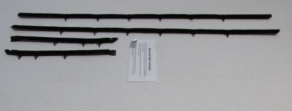 Picture of 1968-69 Camaro Coupe Authentic Window Felts Whiskers Kit Outers Only