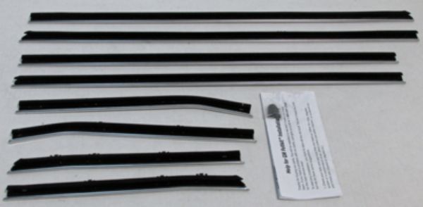 Picture of 1967 Camaro Convertible Replacement Window Felts Whiskers Kit