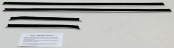 Picture of 1968-69 Camaro Coupe Outers Only Replacement Window Felts Whiskers Kit