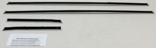 Picture of 1968-69 Camaro Convertible Outers Only Replacement Window Felts Whiskers Kit