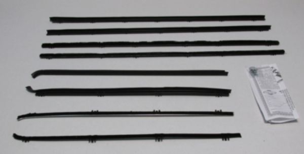 Picture of 1964 Chevrolet Chevelle 2 Door Sedan & Station Wagon Authentic Window Felts Whiskers Kit