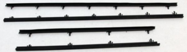 Picture of 1966-67 Chevelle 2 Door Sedan Outers Only Authentic Window Felts Whiskers Kit (4pcs)