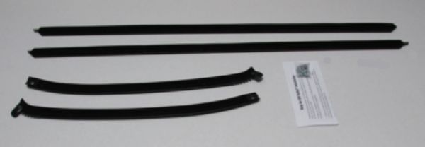 Picture of 1969 Chevelle Coupe Outers Only Authentic Window Felts Whiskers Kit (4pcs)