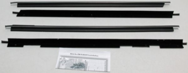 Picture of 1978-83 1981-83 Malibu 4 Door & 78-83 Wagon Outers Only Authentic Window Felts Whiskers Kit (4pcs)
