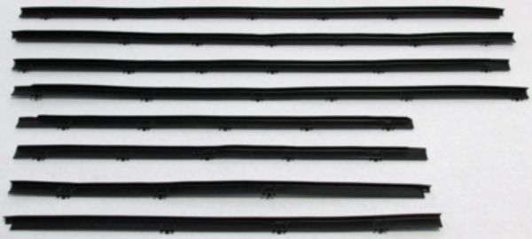Picture of 1964 Chevelle Coupe Replacement Window Felts Whiskers Kit (8pcs)