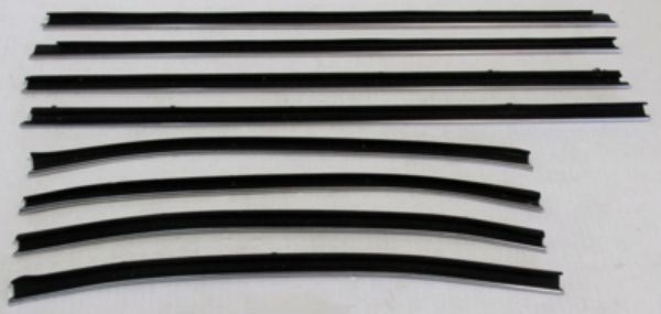 Picture of 1968 Chevelle 2 Door Sedan Replacement Window Felts Whiskers Kit (8pcs)