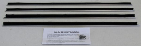 Picture of 1968-72 El Camino Replacement Window Felts Whiskers Kit (4pcs)