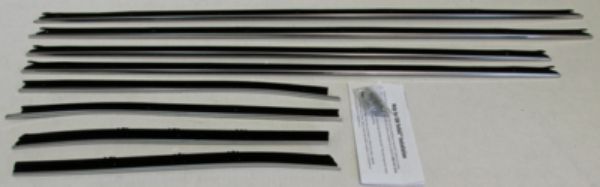Picture of 1969 Chevelle Convertible Replacement Window Felts Whiskers Kit (8pcs)