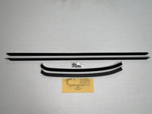 Picture of 1969 Chevelle 2 Door Hardtop Outers Only Replacement Window Felts Whiskers Kit (4pcs)