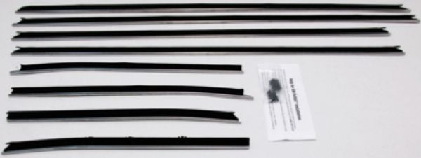 Picture of 1970-72 Chevelle Convertible Replacement Window Felts Whiskers Kit (8pcs)