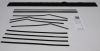 Picture of 1955-57 Chevy 2 Door Hardtop Bel Air Authentic Window Felts Whiskers Kit (12pcs)