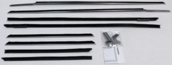 Picture of 1961-62 Impala Convertible Authentic Window Felts Whiskers Kit (8pcs)