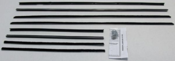 Picture of 1965-66 Bel Air 2 Door Sedan Authentic Window Felts Whiskers Kit (8pcs)
