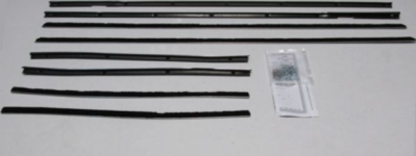 Picture of 1965-66 Impala 2 Door Sedan Authentic Window Felts Whiskers Kit (8pcs)