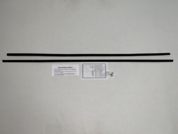Picture of 1965-68 Impala Wagon Tailgate Inner & Outer Authentic Window Felts Whiskers Kit (2pcs)