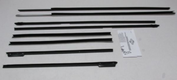 Picture of 1966 Impala Convertible Authentic Window Felts Whiskers Kit (8pcs)
