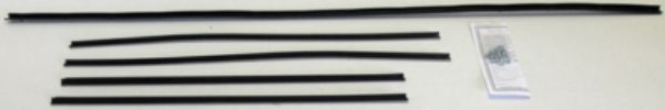 Picture of 1968 Impala Wagon Outers Only Authentic Window Felts Whiskers Kit (5pcs)