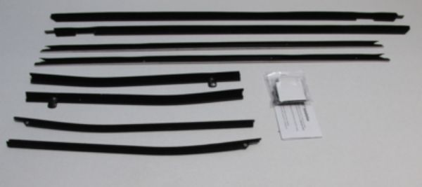 Picture of 1969-70 Impala Convertible Authentic Window Felts Whiskers Kit (8pcs)