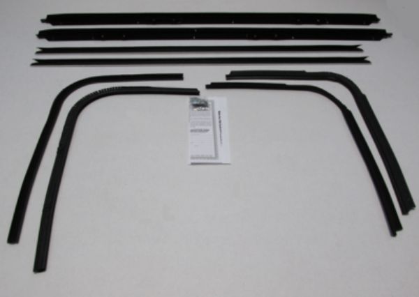 Picture of 1971-76 Impala Custom Coupe Authentic Window Felts Whiskers Kit (8pcs)