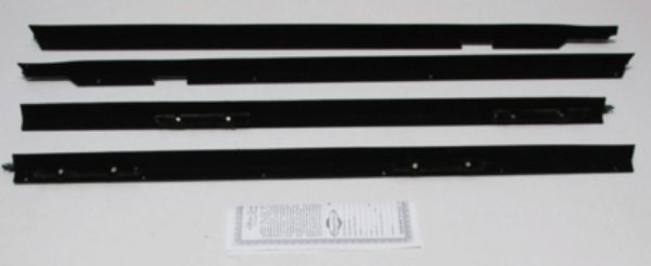 Picture of 1975-76 Impala 4 Door Sedan Outers Only Authentic Window Felts Whiskers Kit (4pcs)