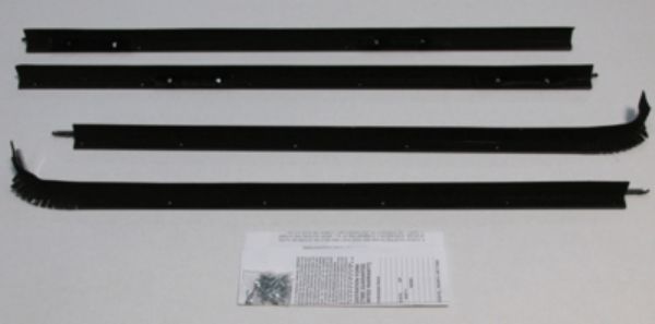 Picture of 1971-74 Impala 4 Door Sport Sedan Outers Only Authentic Window Felts Whiskers Kit (4pcs)