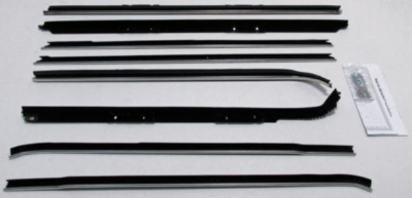 Picture of 1971-74 Caprice 4 Door Hardtop Authentic Window Felts Whiskers Kit (8pcs)