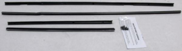 Picture of 1967-68 Bel Air 2 Door Sedan Outers Only Replacement Window Felts Whiskers Kit (4pcs)