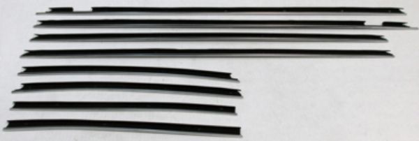 Picture of 1969-70 Impala 2 Door Hardtop Replacement Window Felts Whiskers Kit (8pcs)
