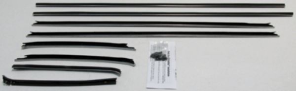 Picture of 1969-70 Impala & Caprice Custom Hardtop Replacement Window Felts Whiskers Kit (8pcs)