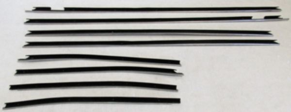 Picture of 1969-70 Impala Convertible Replacement Window Felts Whiskers Kit (8pcs)