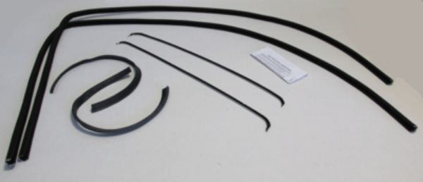 Picture of 1947-50 G.M. Truck Superkit Authentic Window Felts Whiskers Kit & Upper Channels (6pcs)