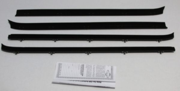 Picture of 1973-80 G.M. Truck Authentic Window Felts Whiskers Kit (4pcs)