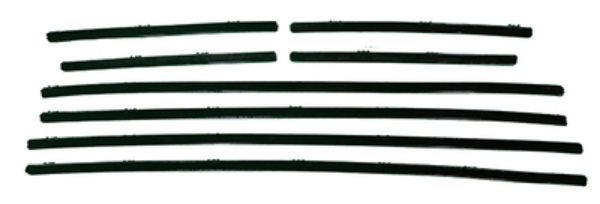Picture of 1965-69 Corvair Convertible Authentic Window Felts Whiskers Kit (8pcs)