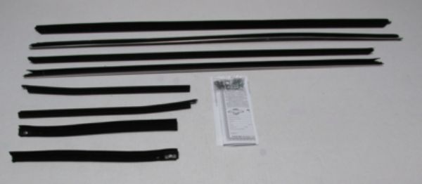 Picture of 1970-72 Monte Carlo Authentic Window Felts Whiskers Kit (8pcs)