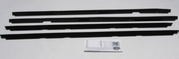 Picture of 1981-88 Monte Carlo With Buick Special Molding Authentic Window Felts Whiskers Kit (4PCS)