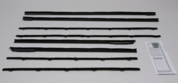 Picture of 1962-65 Nova 2 Door Hardtop Authentic Window Felts Whiskers Kit (8pcs)