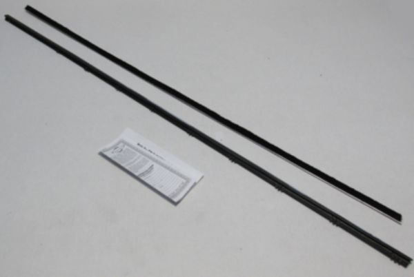 Picture of 1966-67 Nova & Chevy II Station Wagon Tailgate Authentic Window Felts Whiskers Kit (2pcs)
