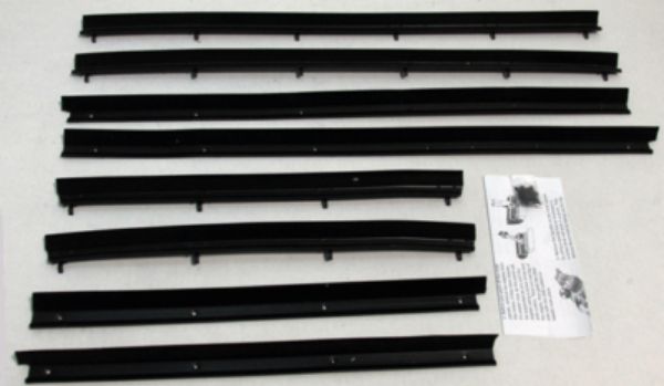 Picture of 1975-79 Nova 4 Door Sedan Replacement Window Felts Whiskers Kit (8pcs)