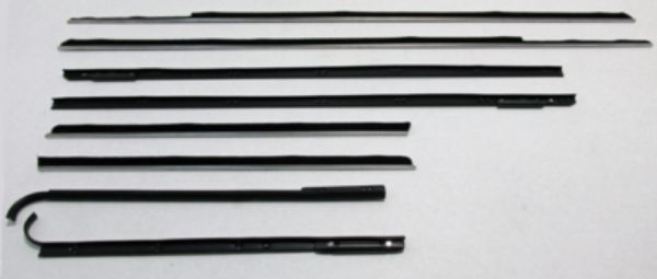 Picture of 1964 Oldsmobile Jetstar Coupe Authentic Window Felts Whiskers Kit (8pcs)