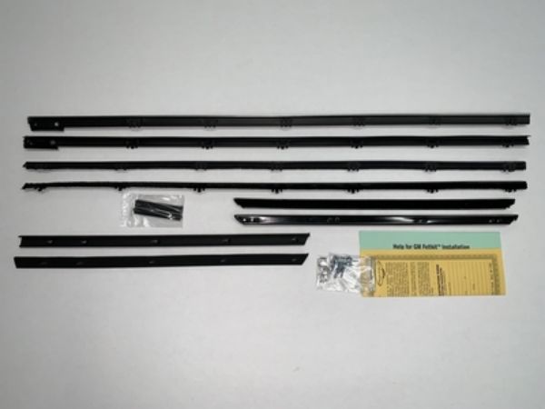 Picture of 1961-63 Cutlass F85 Convertible Authentic Window Felts Whiskers Kit (8pcs)