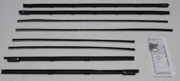 Picture of 1965 Cutlass 2 Door Hardtop Authentic Window Felts Whiskers Kit (8pcs)
