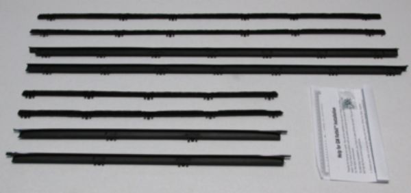 Picture of 1965 Cutlass 2 Door Sedan Authentic Window Felts Whiskers Kit (8pcs)