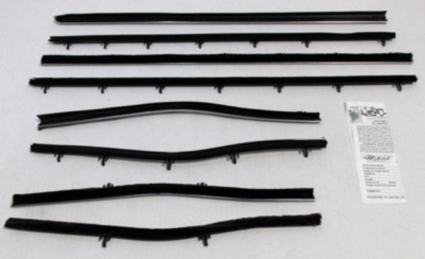 Picture of 1966-67 Cutlass 2 Door Sedan Authentic Window Felts Whiskers Kit (8pcs)