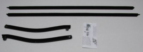 Picture of 1970-72 Cutlass Convertible Outers Only Authentic Window Felts Whiskers Kit (4pcs)