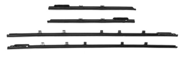 Picture of 1965 Bonneville, Catalina, and Parisienne Convertible Outers Only Authentic Window Felts Whiskers Kit (4pcs)