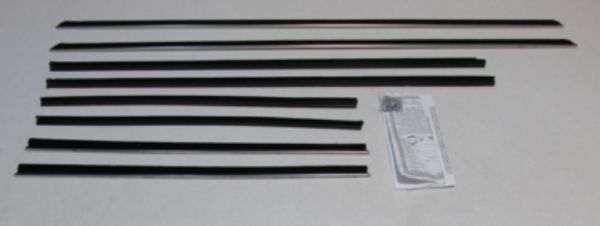 Picture of 1965-66 Catalina 2 Door Sedan Authentic Window Felts Whiskers Kit (8pcs)