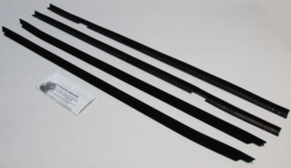 Picture of 1977-79 Catalina & Bonneville 2 Door Hardtop With Buick Special Molding Authentic Window Felts Whiskers Kit (4pcs)